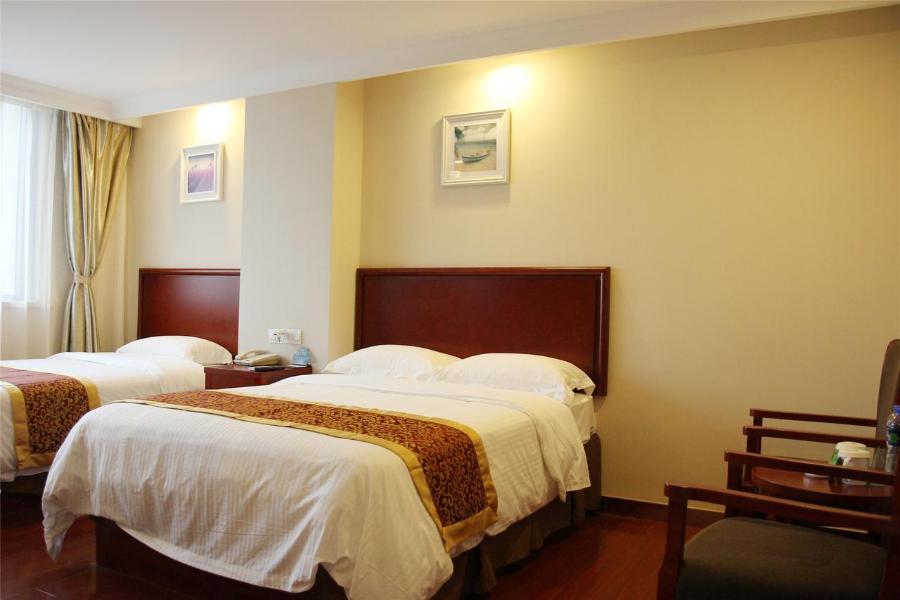 Greentree Inn Jiangsu Wuxi Dongting Leather City Express Hotel Exterior photo