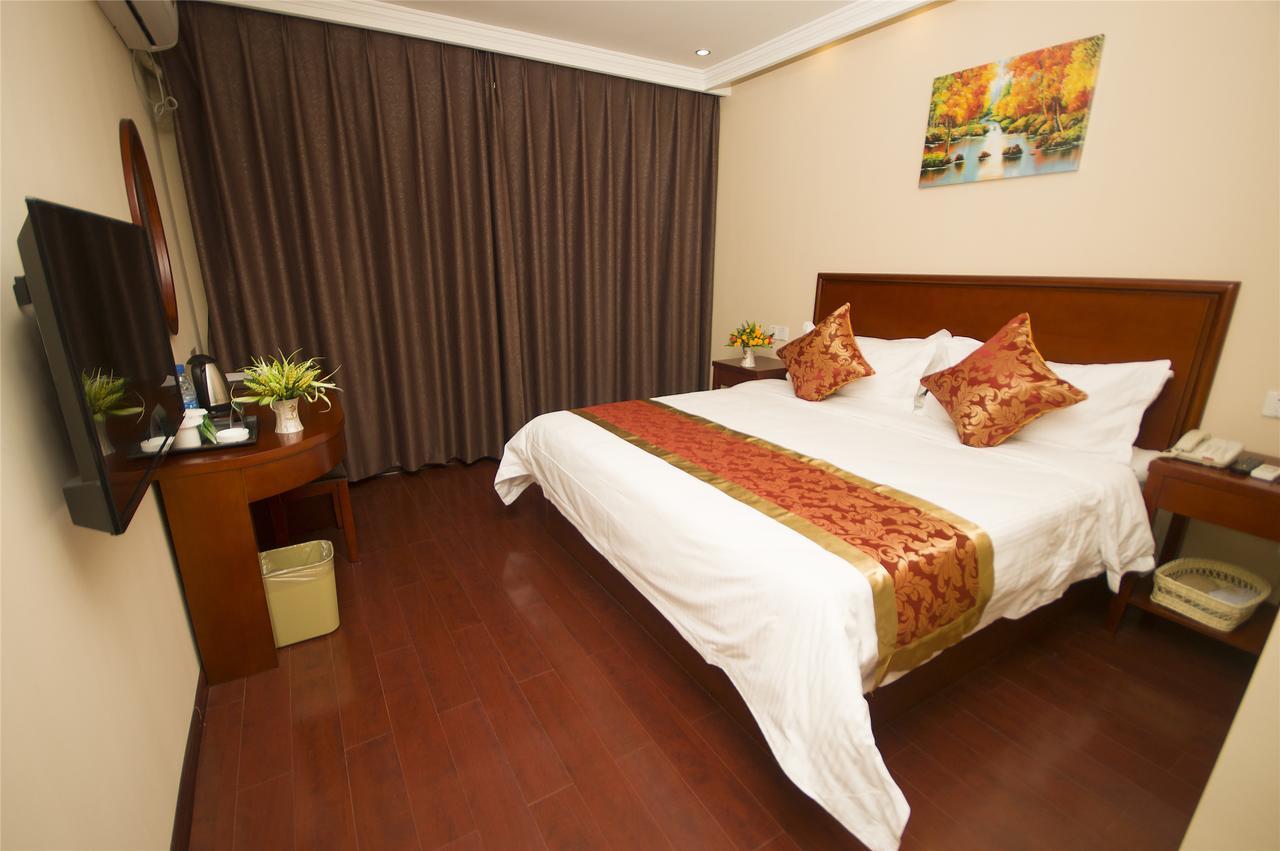 Greentree Inn Jiangsu Wuxi Dongting Leather City Express Hotel Exterior photo